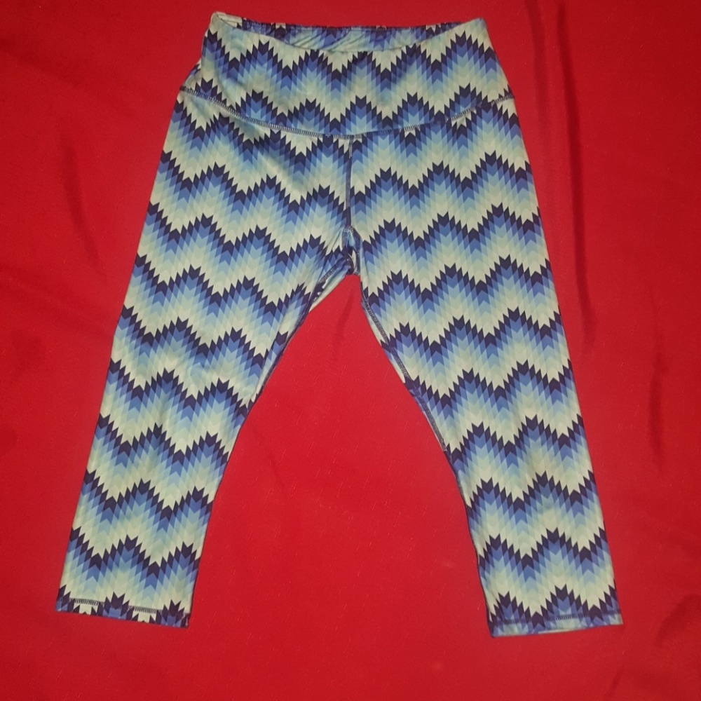 Kyodan Fitness athletic capris leggings size large