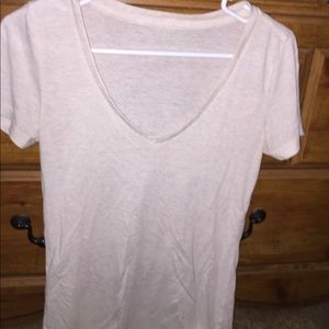 Wet Seal Tan V-Neck