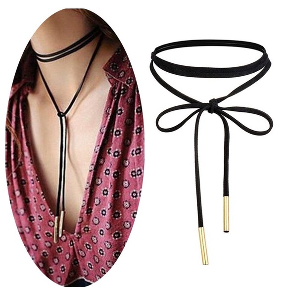 Free People Jewelry - Leather choker