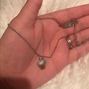 Juicy couture cupcake necklace