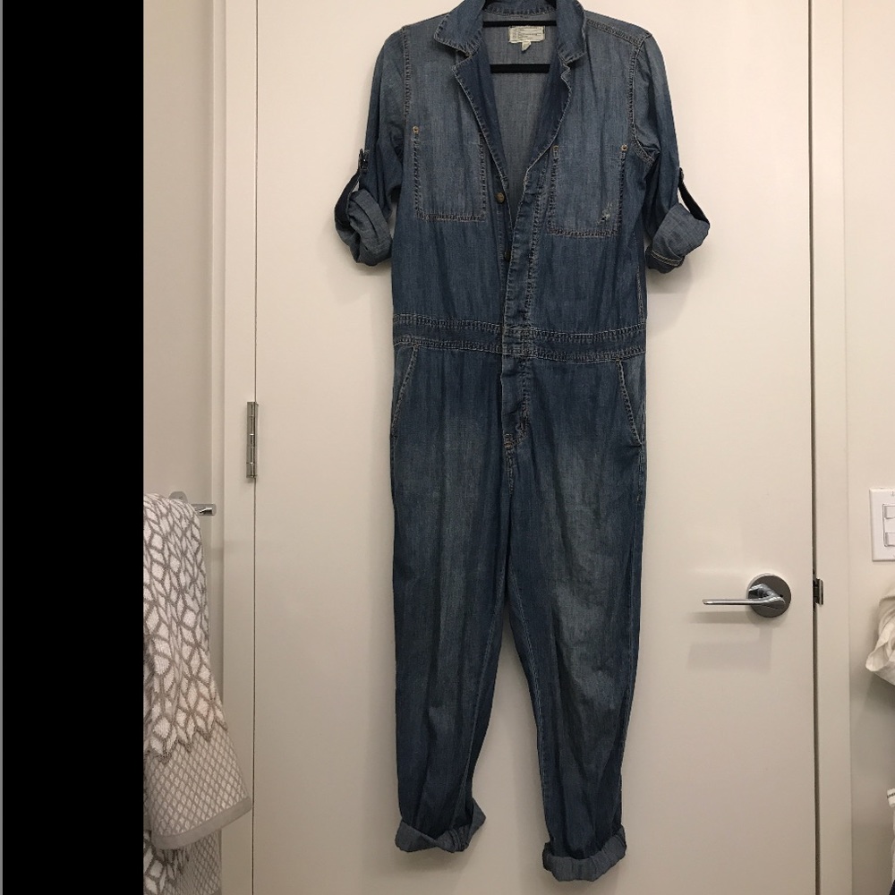 Current/Elliott Denim Flight Suit