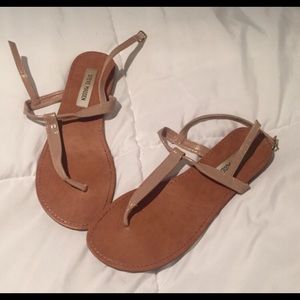 Nude Steve Madden Sandals