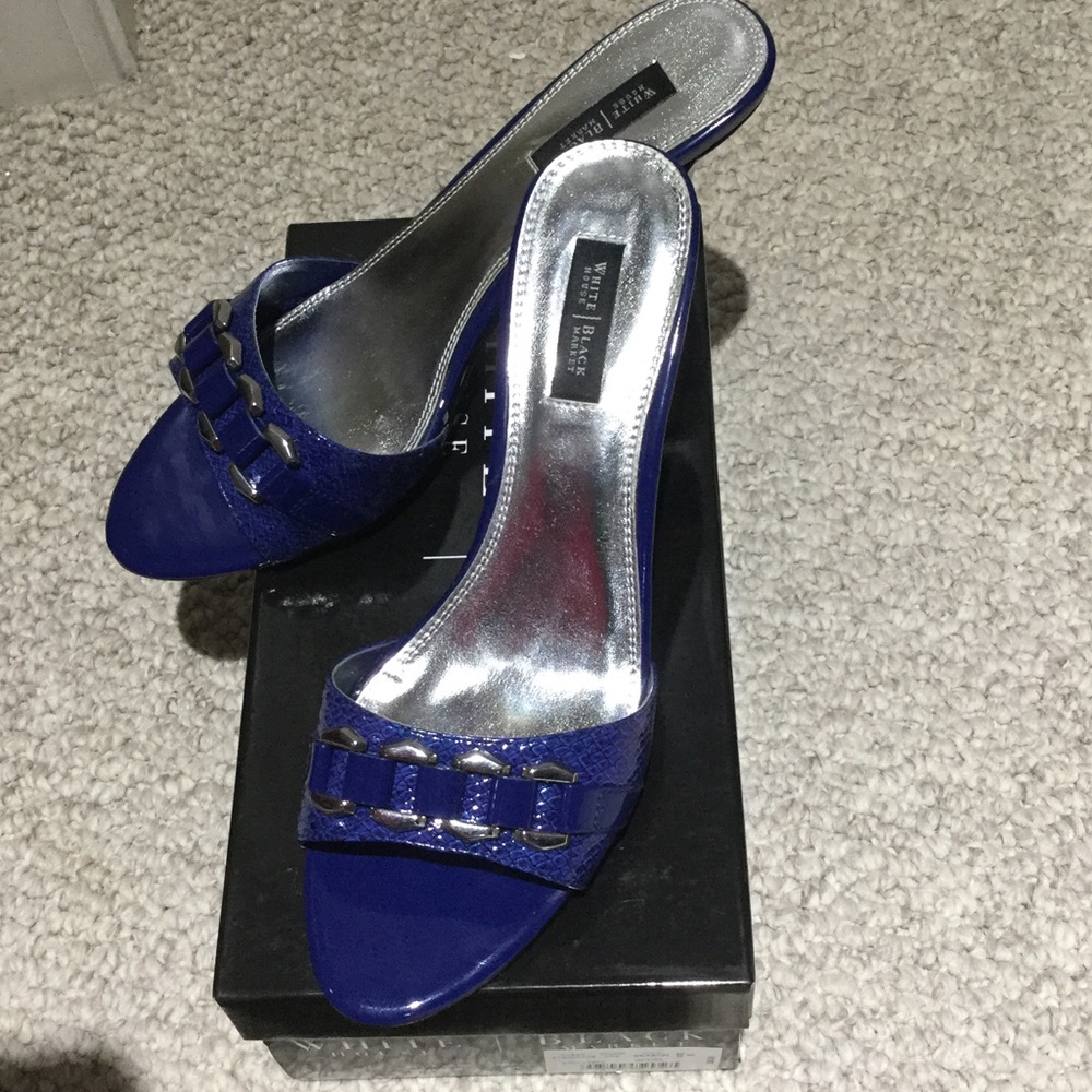 White House Black Market Mule Pumps