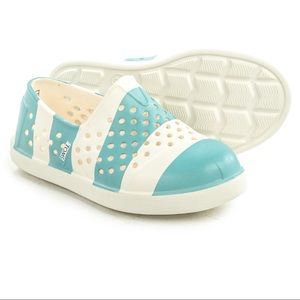 👶🏼NWT Toms Romper Waterproof Striped Slip-Ons