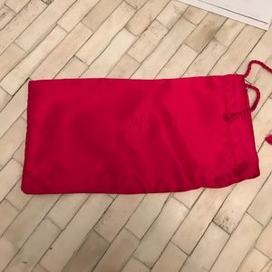 Alexander McQueen silk cloth glasses case