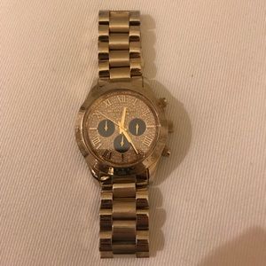 Used Michael Kors gold watch