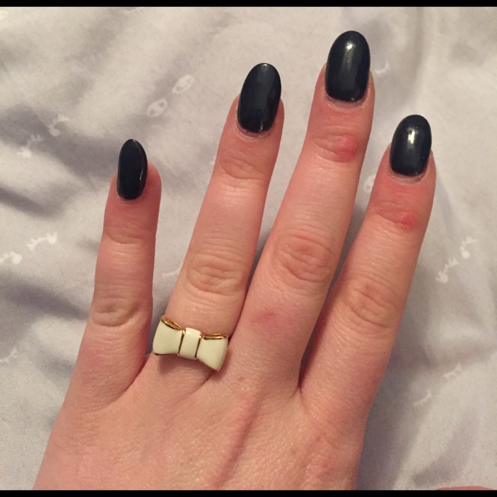 Kate Spade Enamel Bow Ring