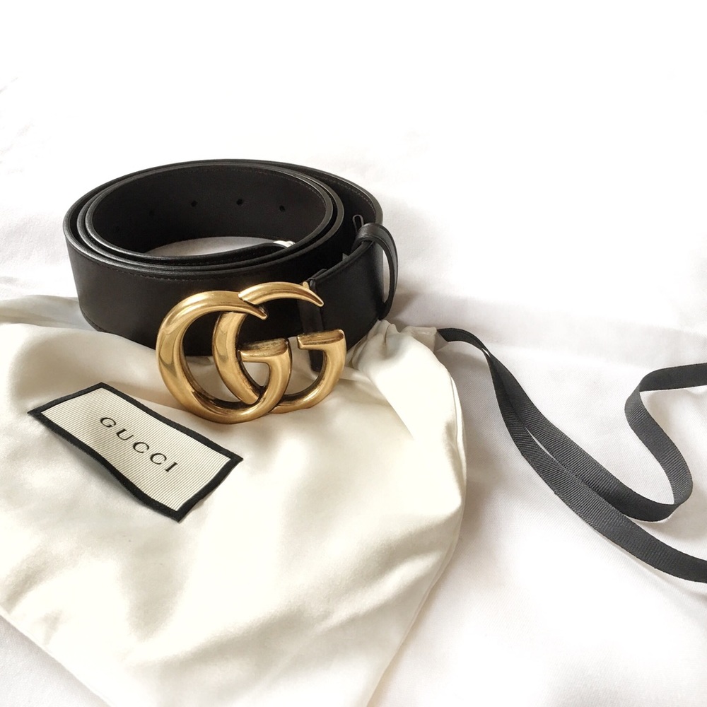 **CONSIGNED** 2xHP🌸Authentic GUCCI Marmont Belt - Picture 1 of 8