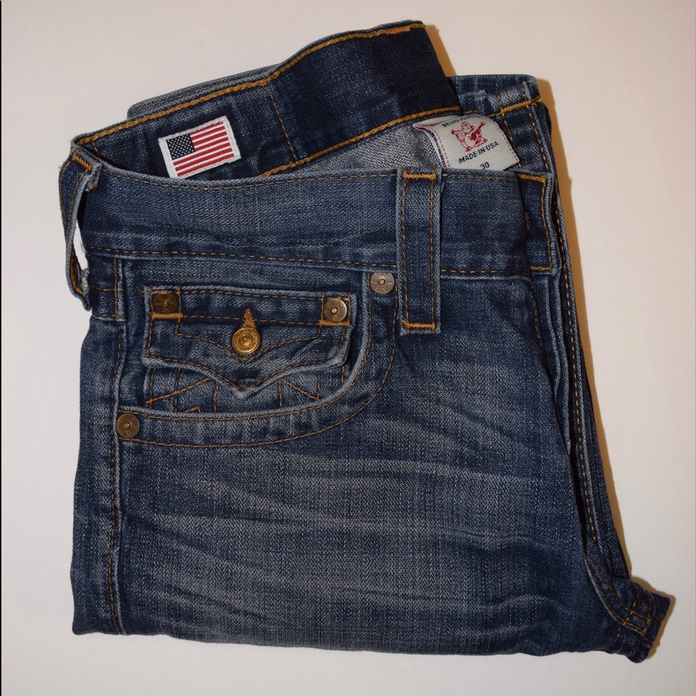 True Religion Blue Jeans
