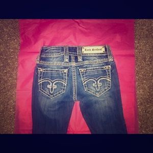 Rock revival jeans Denim Distressed 23 miss me 22