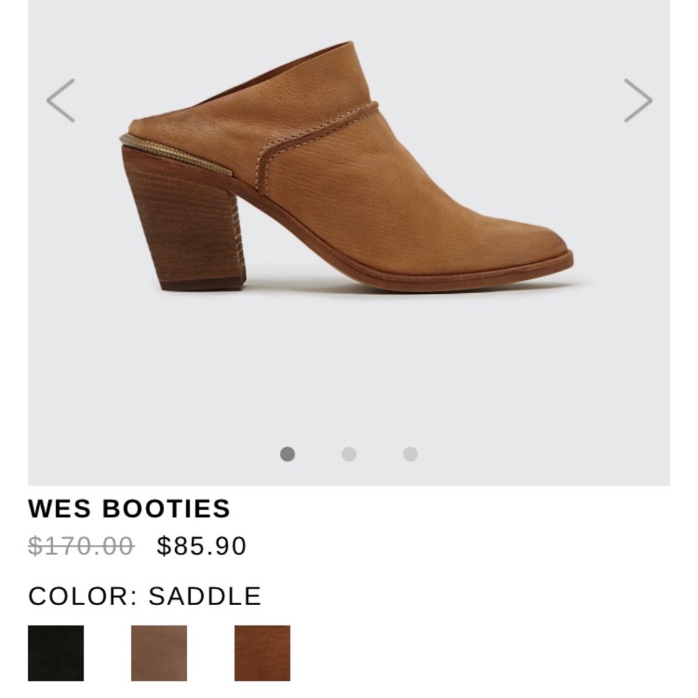 New Dolce Vita Wes Booties Saddle