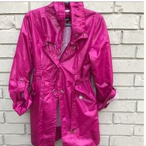 Rue 21 Women's Pink Rain ☔️ Coat!