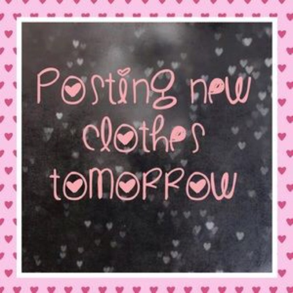 New items will be posted tomorrow stay tuned!!!