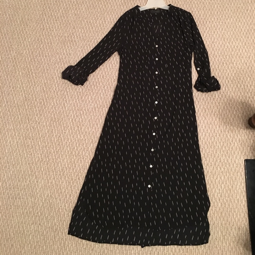Lovposh black shirt dress