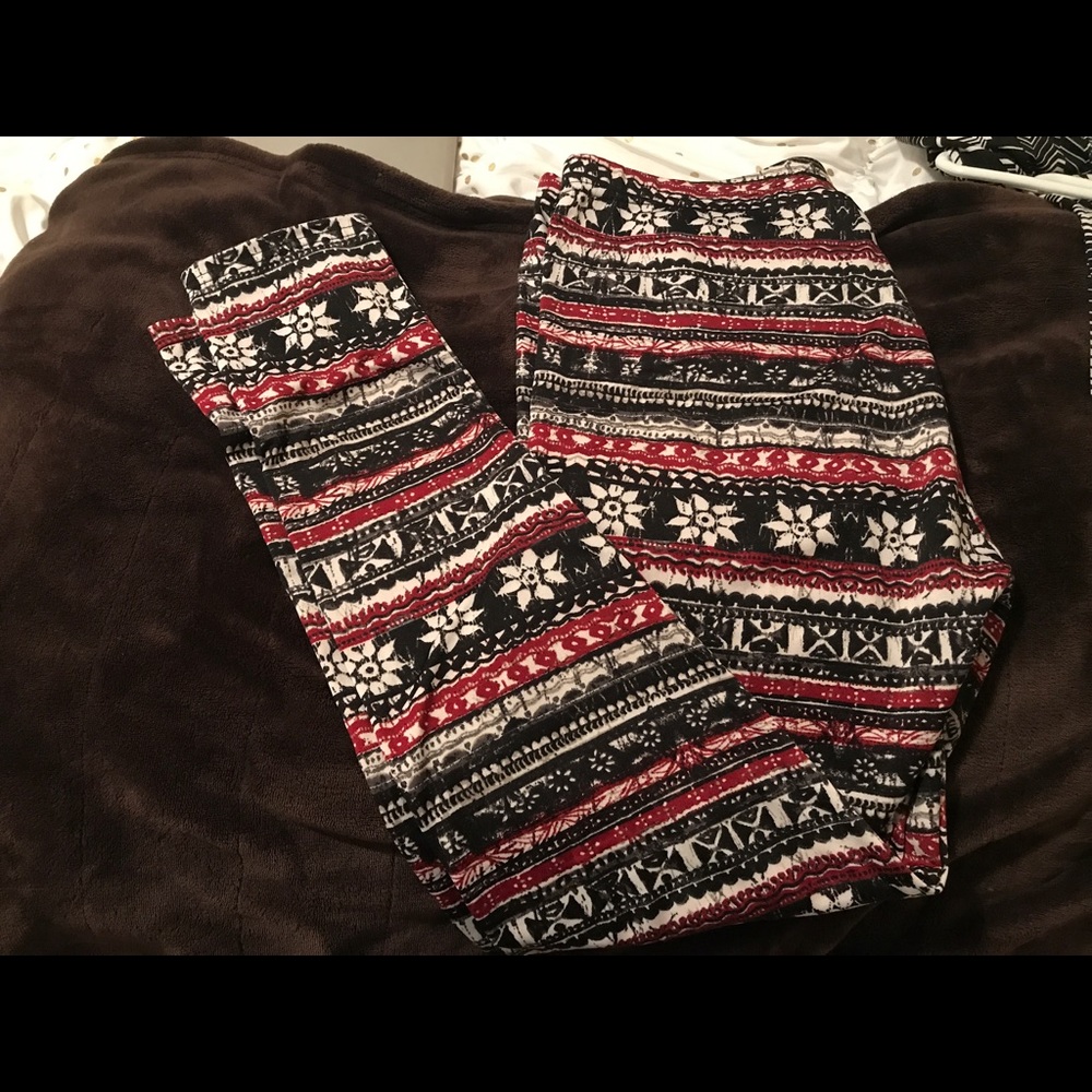 Fleece leggings