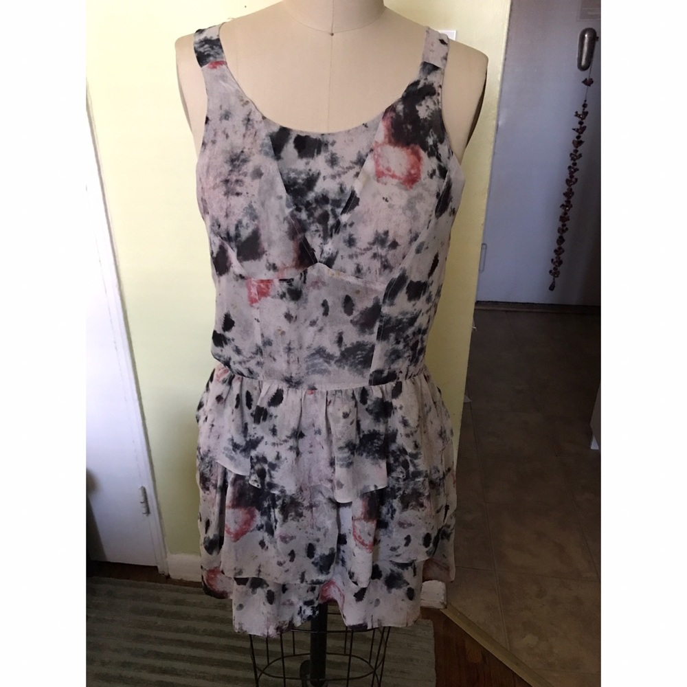 Iro silk ruffle dress