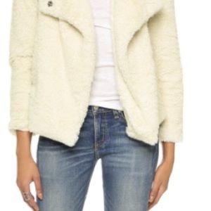 BB Dakota Faux Fur Jacket White