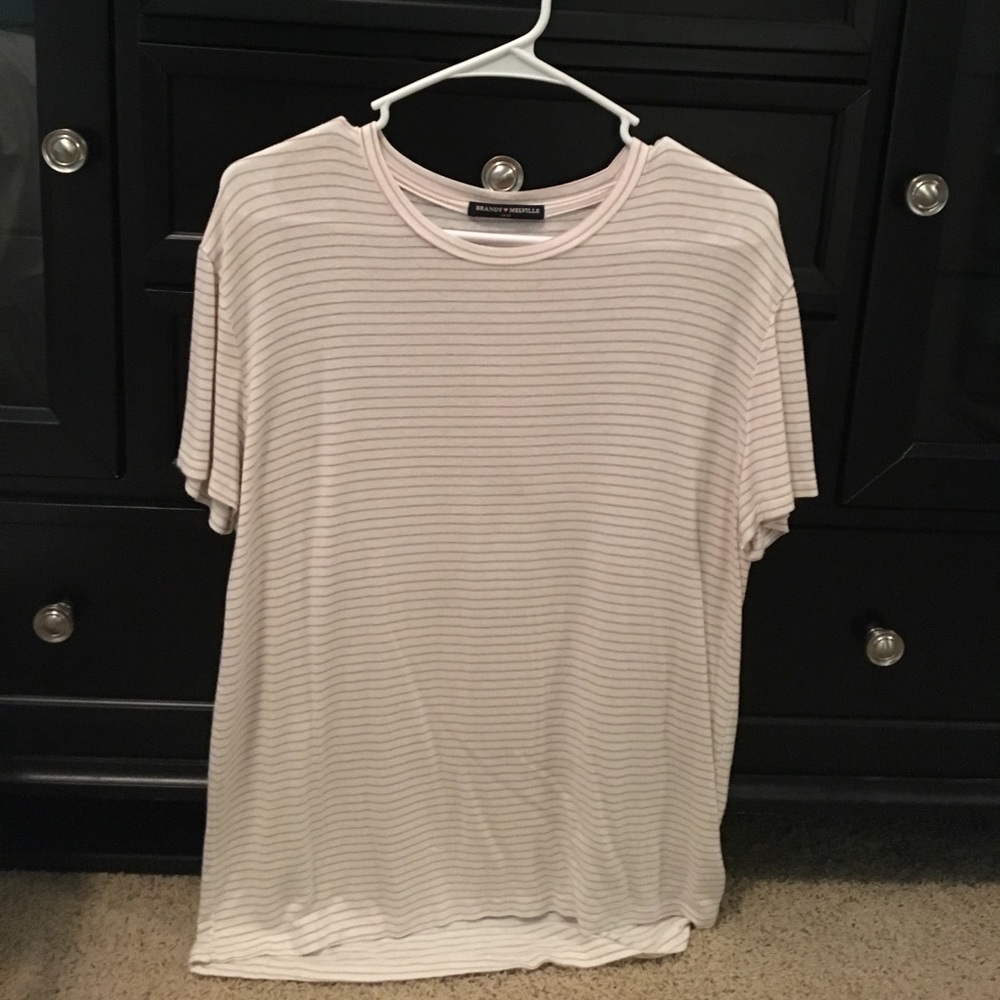 brandy over sized tee