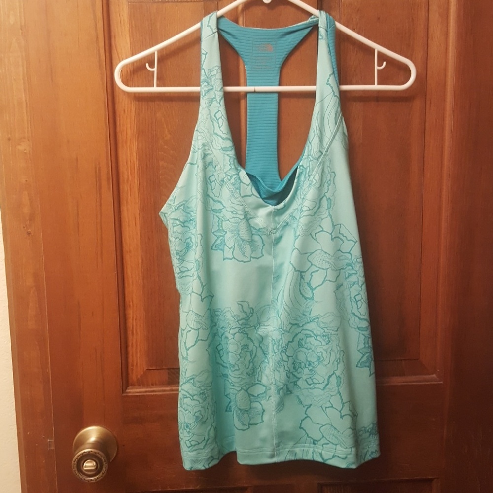The North Face athletic Fitness yoga top racerback