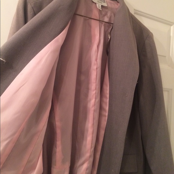 Size 16 Sharp Grey Julian Taylor Blazer - Picture 4 of 4