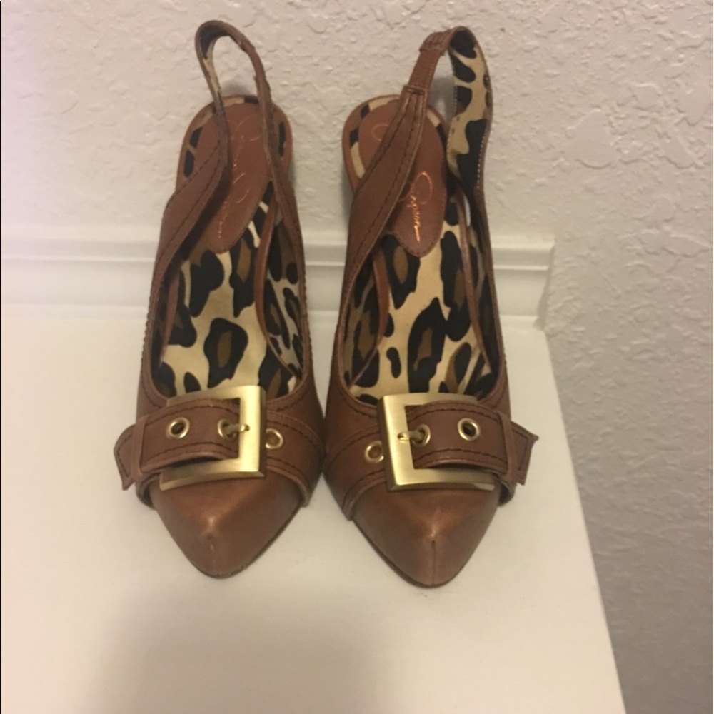Jessica Simpson sling back pump size 7