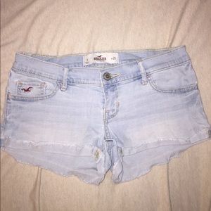 Light denim Hollister shorts