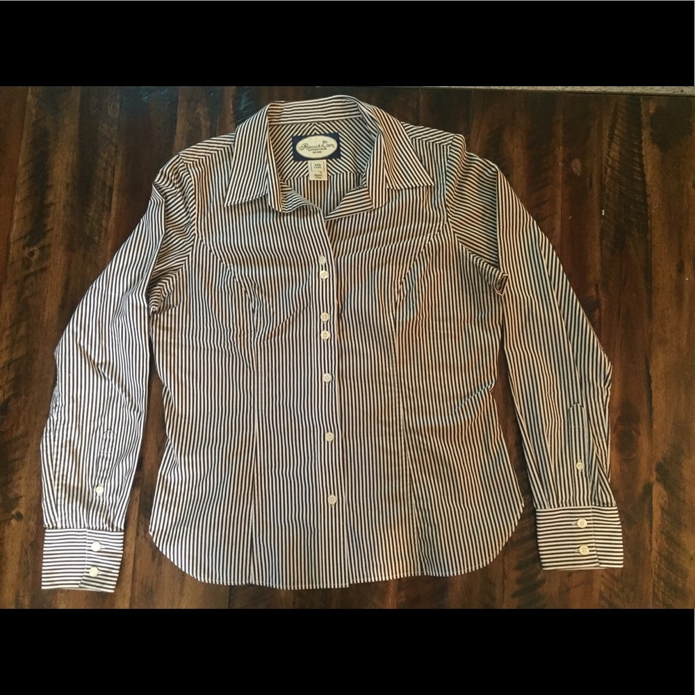 Rebecca & Drew button down