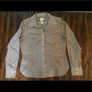 Rebecca & Drew button down