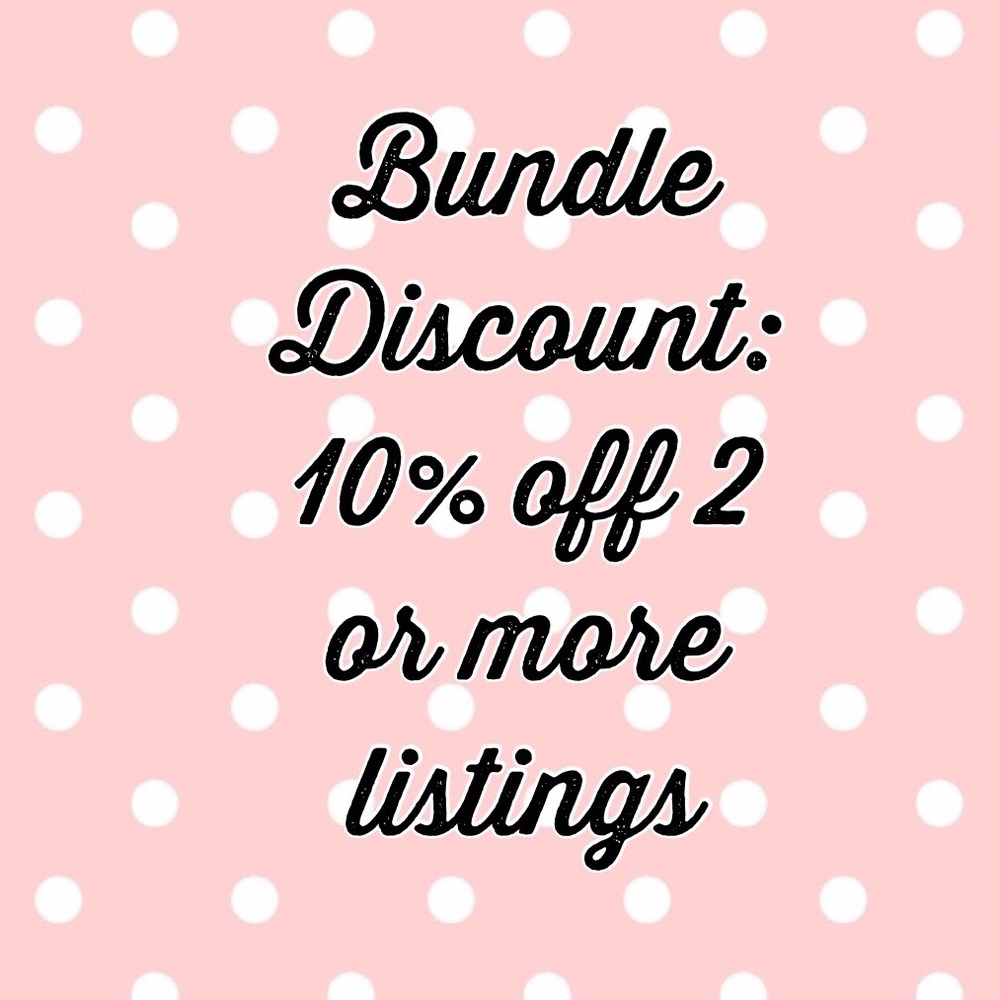 Bundle Discount!!! 🙌🏽