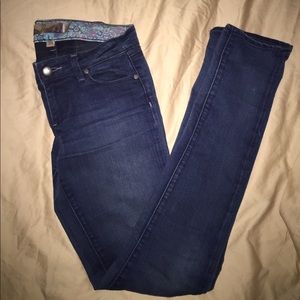 PAIGE Skinny Jeans-Dark Wash