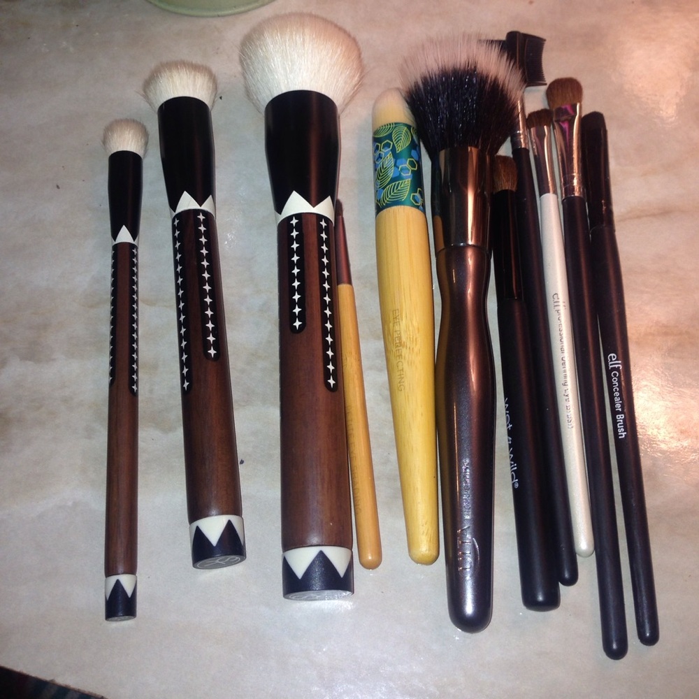 Makeup brush lot!