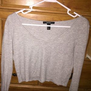 Forever 21 Gray Shirt