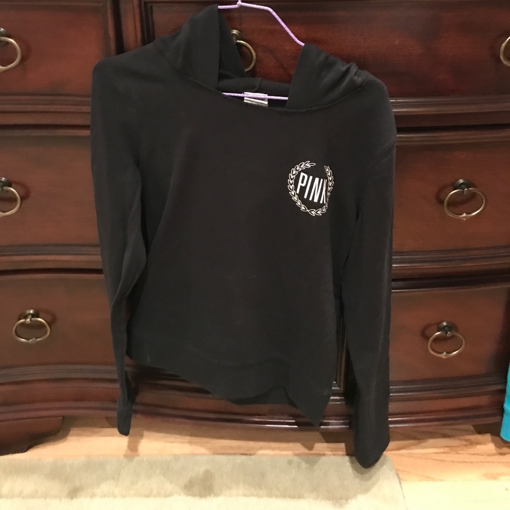 VS Pink black hoodie