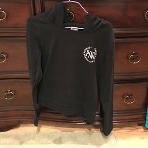 VS Pink black hoodie