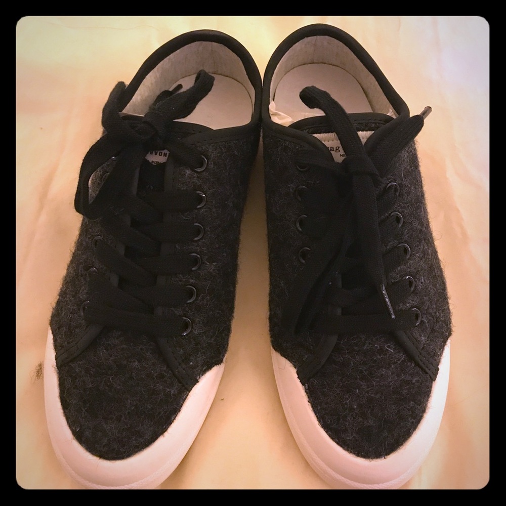 Rag & Bone Standard Issue Lace Up Wool Sneakers