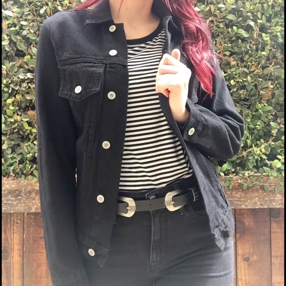 John Galt for Brandy Melville black jean jacket