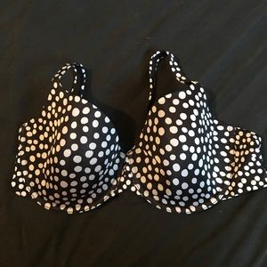 Polka dot bra from La Senza