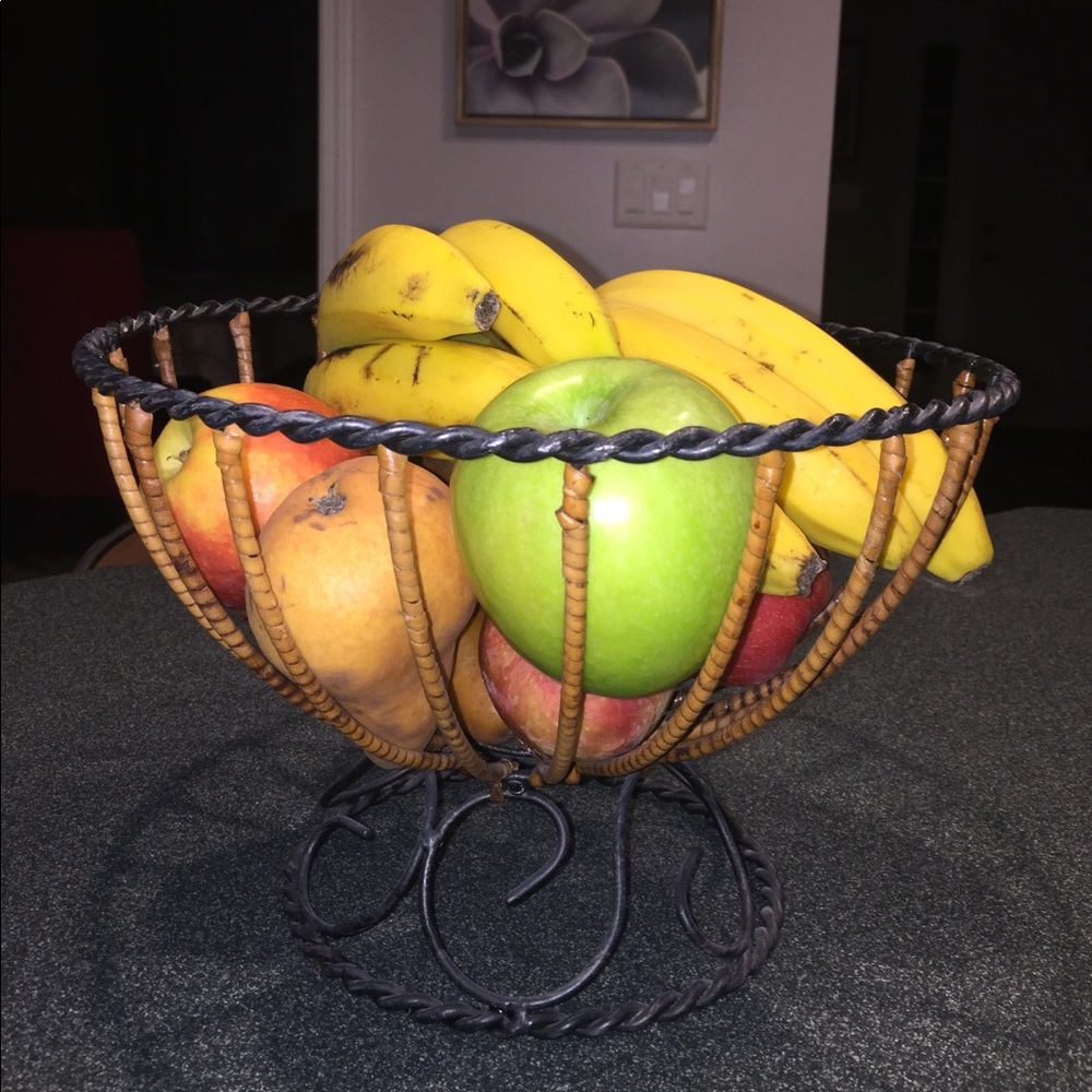 Pier 1 fruit basket. Used but very good condition.