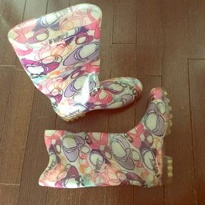 Coach rain boots