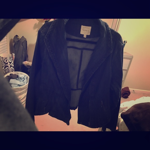 torrid Jackets & Blazers - Torrid Blue jean jacket torrid Jackets & Blazers - Torrid Blue jean jacket