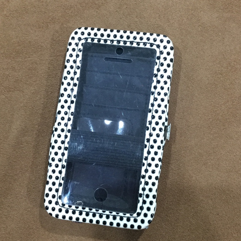 Iphone 4/5 wallet with phone holder