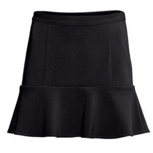 H&M Mini Skirt with Ruffle Hem