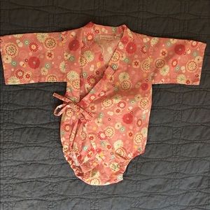 Kimono baby onesie