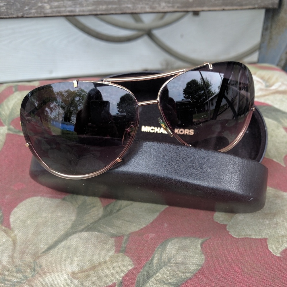 Michael Kors Aviator Sunglasses