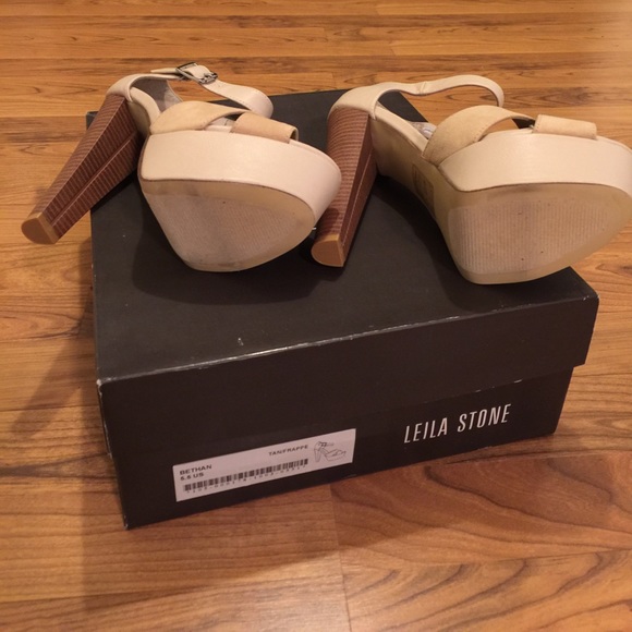 Leila Stone platform shoes - Picture 3 of 4