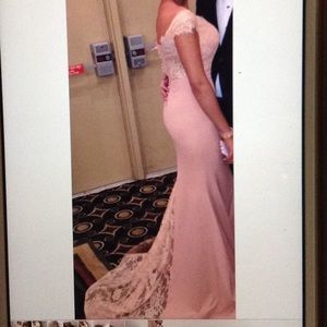Peach Wedding/Prom Dress
