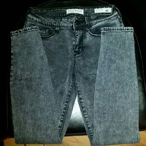 Bullhead Grey Black Jeggings