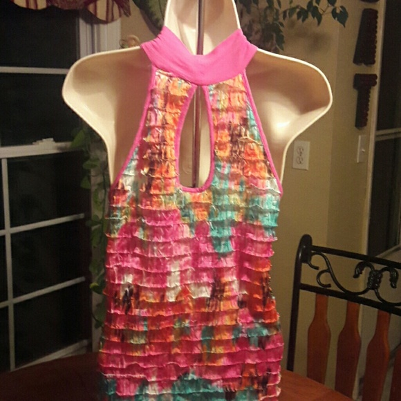 Ruffled tank - Picture 2 of 3