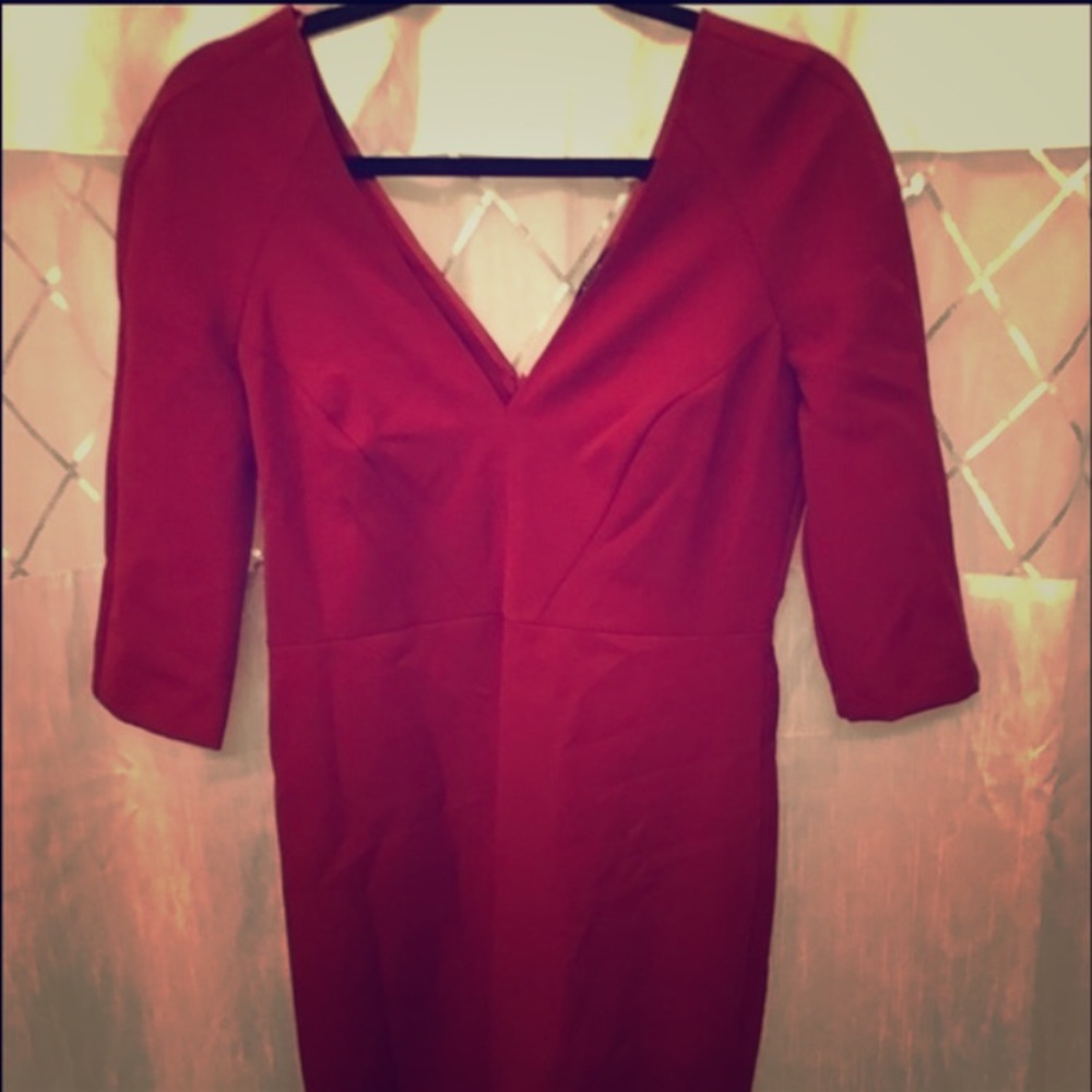 Gorgeous Zara red dress size L