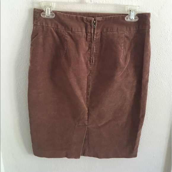 J. Crew stretch corduroy pencil skirt - Picture 2 of 3